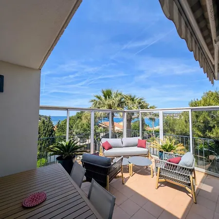 Vue Grande Terrasse A 2 Min A Pieds Sanary-sur-Mer